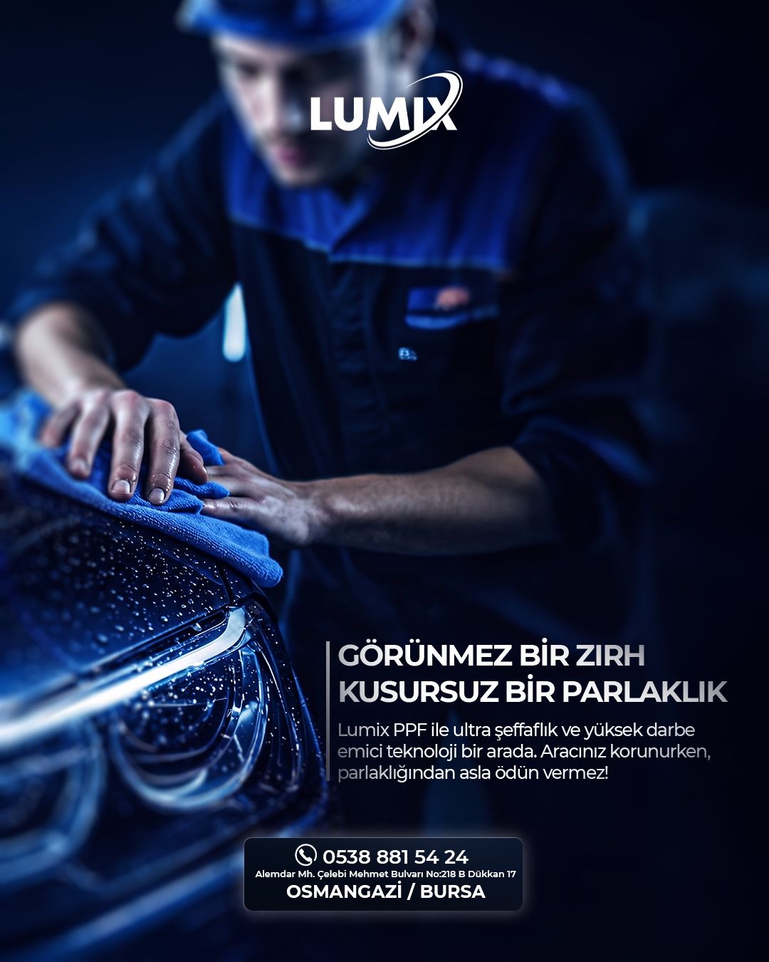 Lumix PPF uygulama alanları